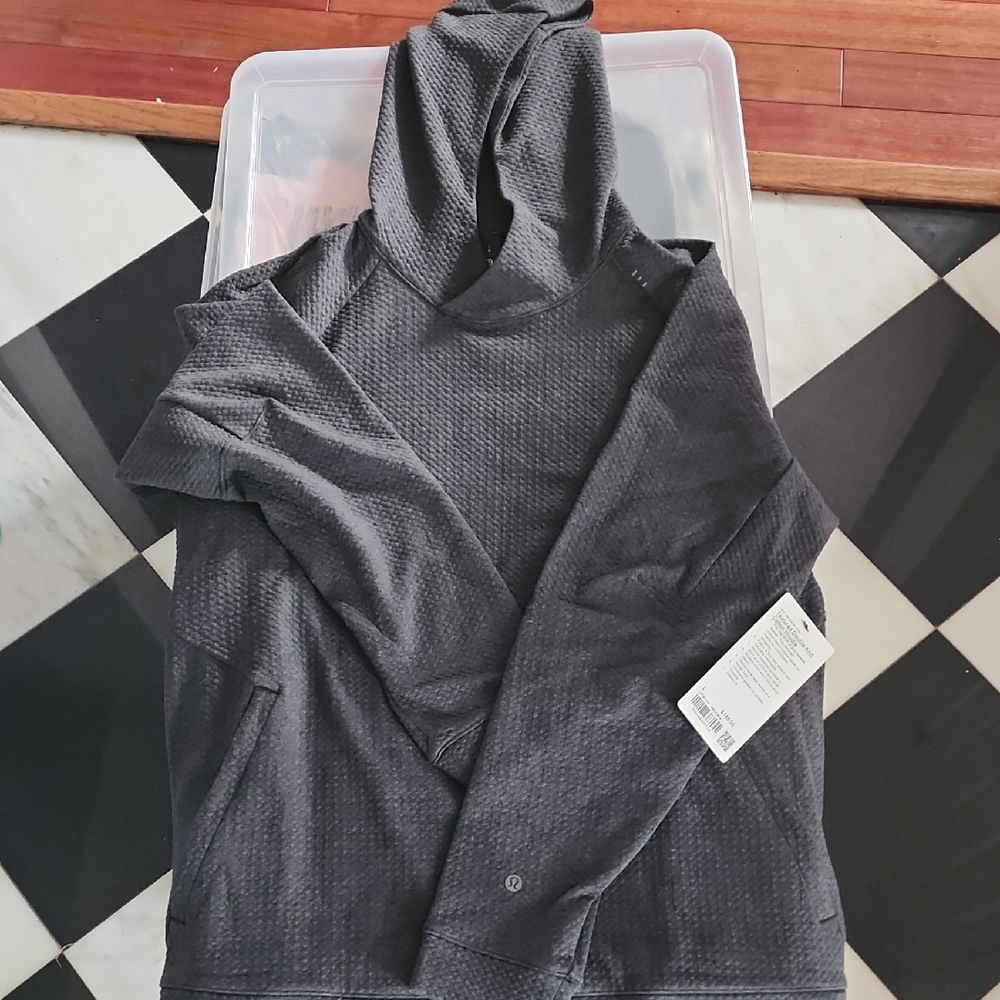 Texture Double-knit Cotton Hoddie